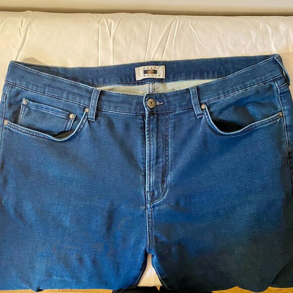 Joseph Abboud Jeans 40x32 Straight Classic Fit Stretch Men's Dark Wash - Picture 3 of 8